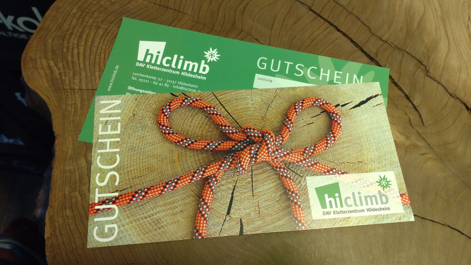 Gutscheinbestellung zu Weihnachten